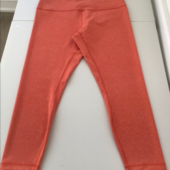 NEW Lululemon Wunder Train HR Tight 25” CRWC Coral - Picture 10 of 10